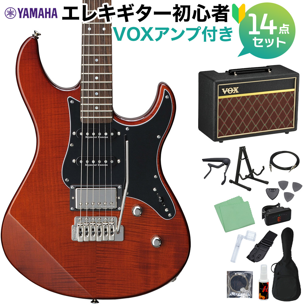 YAMAHA PACIFICA612VIIFM RTB エレキギター 初心者14点セット 【VOX ...