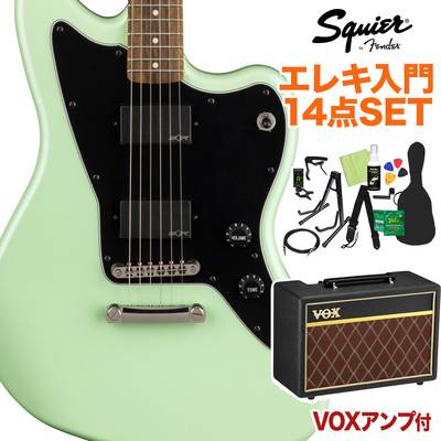 Squier by Fender Contemporary Active Jazzmaster HH ST Laurel Fingerboard Surf Pearl 初心者14点セット 【VOXアンプ付き】 エレキギター ジャズマスター 【スクワイヤー / スクワイア】