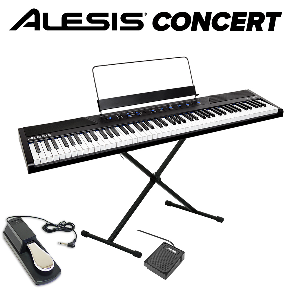 値上げ前最終在庫】 ALESIS Concert 本格ペダル+スタンドセット 電子 