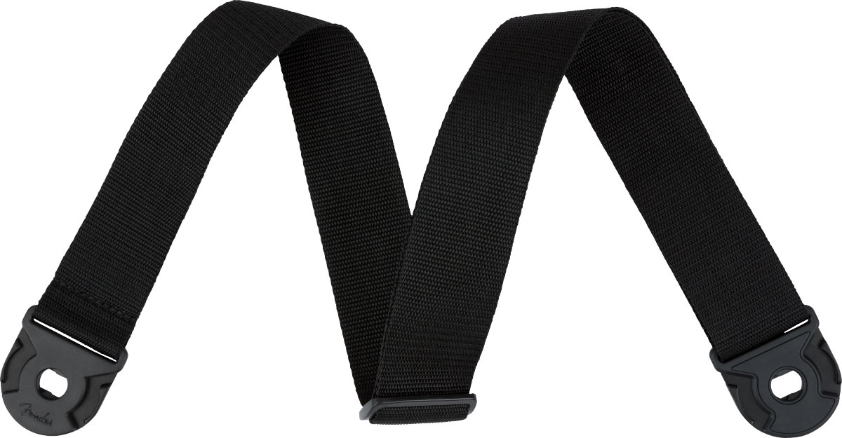 Fender Quick GRIP Locking End POLYPRO Strap Black