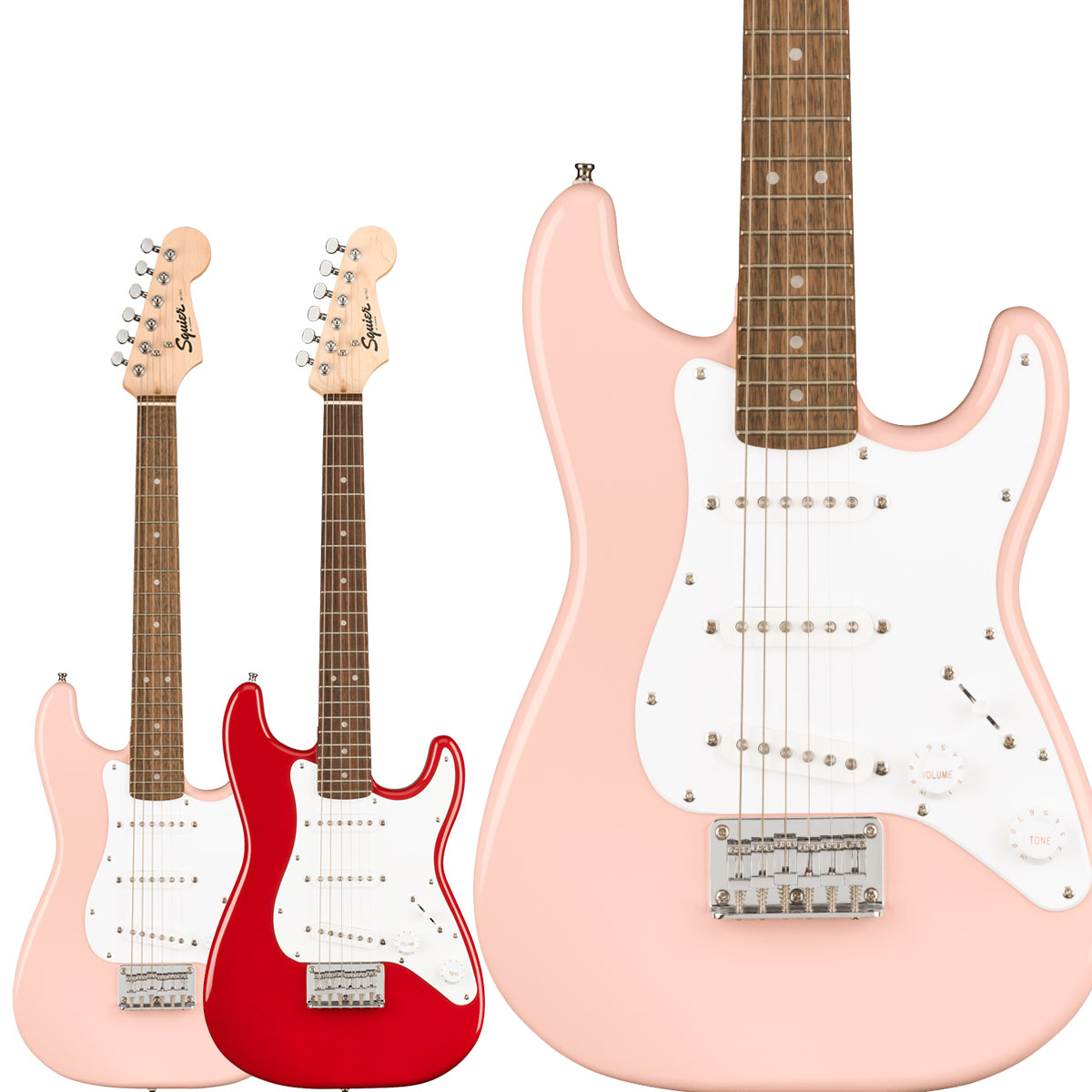 全体的には良好かと思います美品　スクワイヤーbyフェンダー　ギター　ピンク