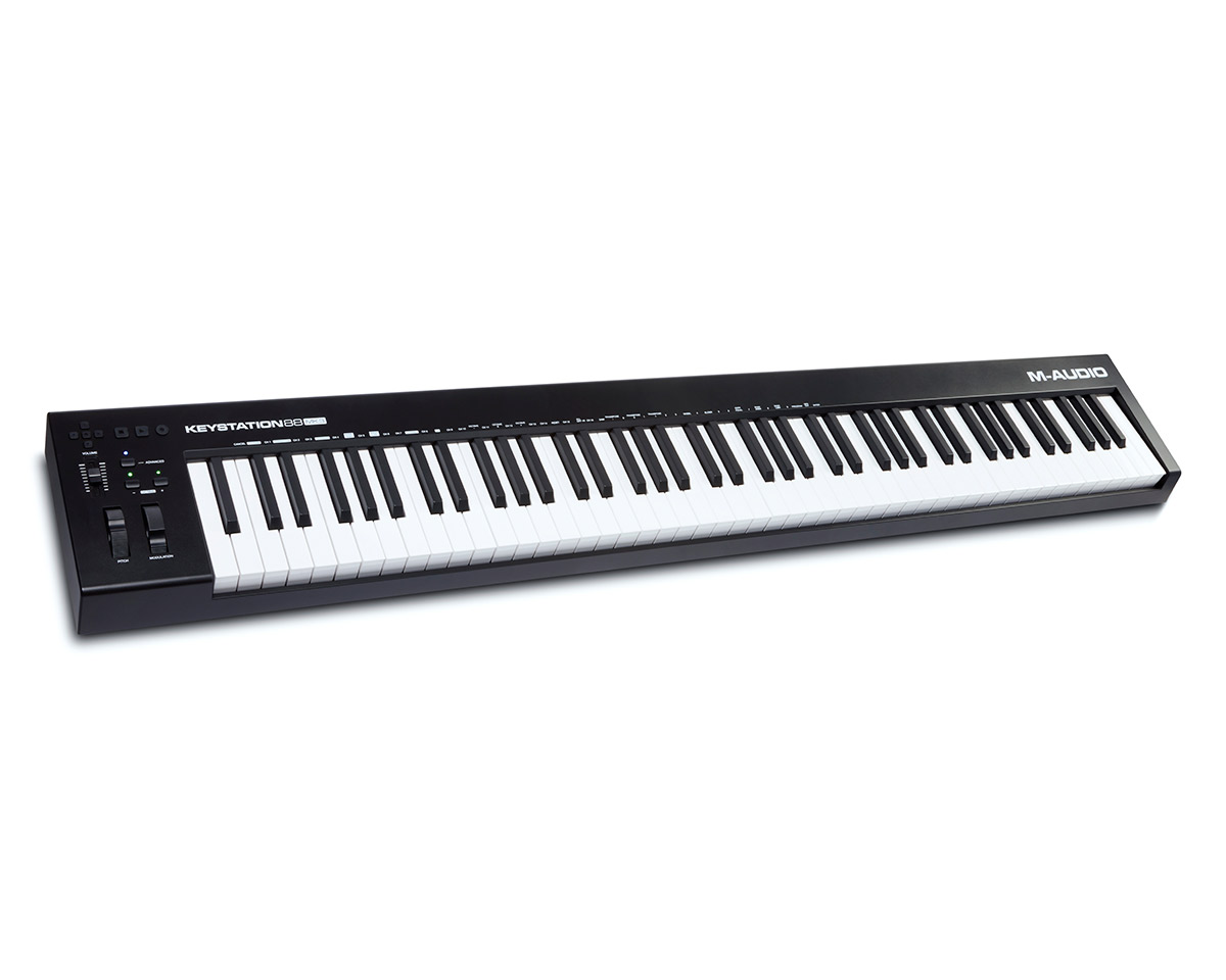 M-AUDIO Keystation88 MK3 MIDIキーボード 88鍵盤 セミウェイトキーボード 【Mオーディオ】