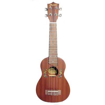 Bamboo Guitars Flowers Soprano Ukulele ソプラノウクレレ 【バンブーギターズ BU-21FL】