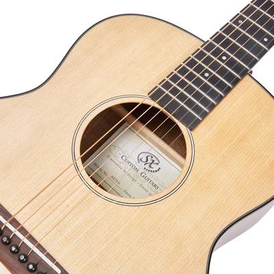 【在庫処分特価】 SX SS760E トップ単板 ミニギター エレアコ GS Miniサイズ ショートスケール アコースティックギター エスエックス  アコギ
