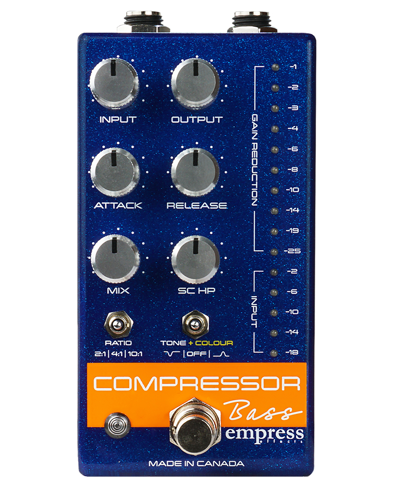 empress effects Bass Compressor Blue コンパクトエフェクター ベースコンプレッサー 【エンプレスエフェクト】