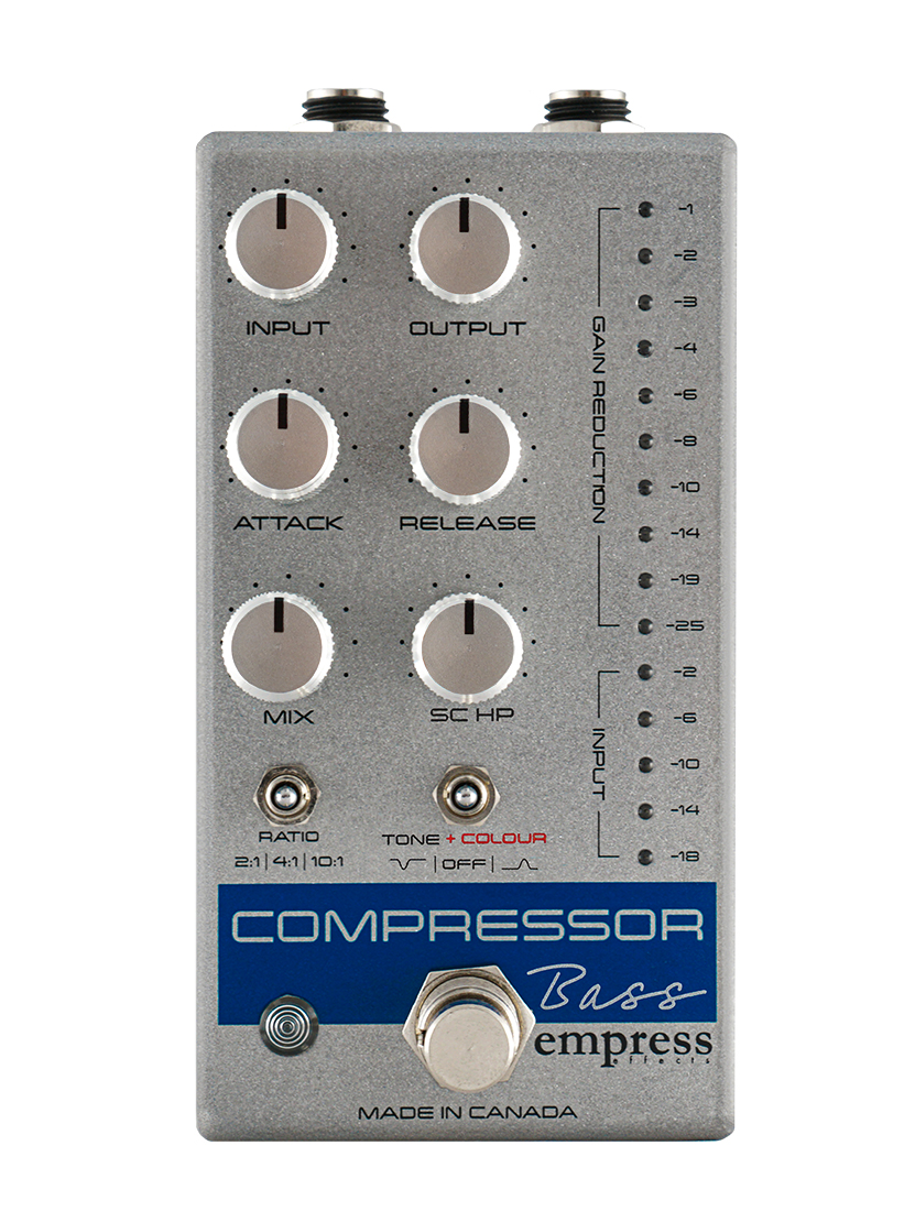 empress effects Bass Compressor Grey コンパクトエフェクター ベースコンプレッサー 【エンプレスエフェクト】