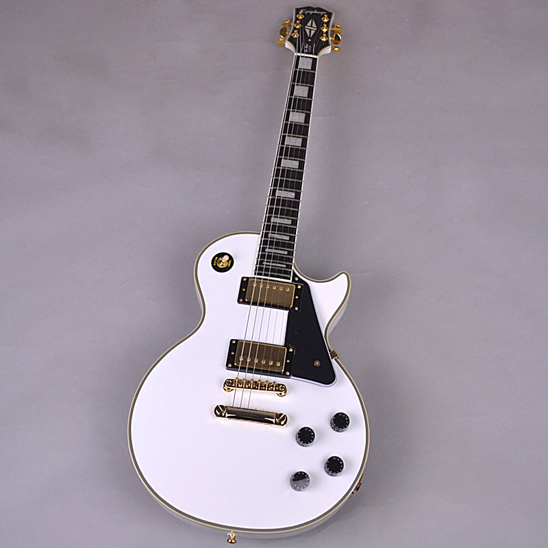 Epiphone Les Paul Custom Alpine White エレキギター エピフォン レス 
