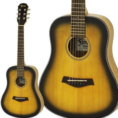 Fiesta FST-MINI BS (Brown Sunburst) アコースティックギター ミニギター ブラウンサンバースト ソフトケース付属 フィエスタ 