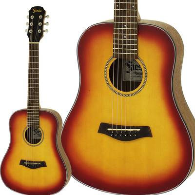 Fiesta FST-MINI CS (Cherry Sunburst) アコースティックギター ミニギター チェリーサンバースト ソフトケース付属 フィエスタ 