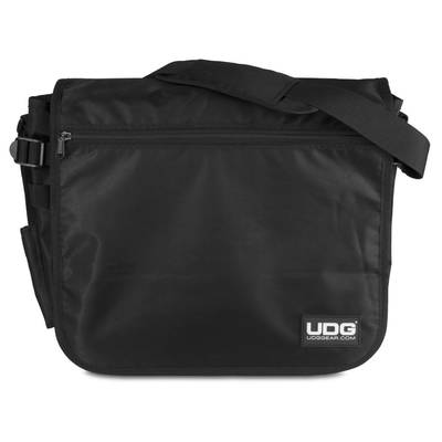 UDG Ultimate CourierBag Black Orange Inside ショルダーバッグ [オーディオインターフェイス/レコード/ケーブル等]収納可能 【 U9450BL/OR】