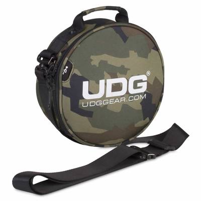UDG Ultimate DIGI Headphone Bag Black Camo Orange Inside ヘッドホンバッグ ヘッドホンケース U9950BC/OR