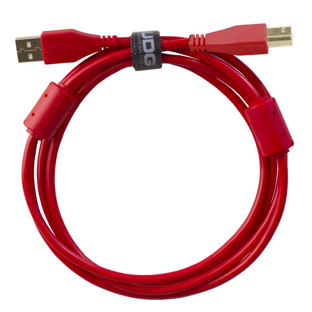 UDG Ultimate Audio Cable USB 2.0 A-B Red Straight USBケーブル 1m ストレート オーディオケーブル U95001RD