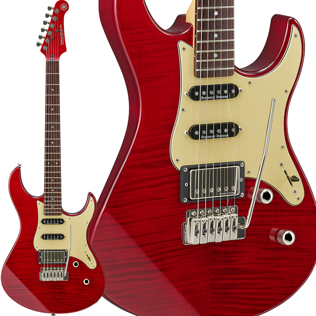 【新色】 YAMAHA PACIFICA612VIIFMX Fired Red エレキギター ヤマハ パシフィカ