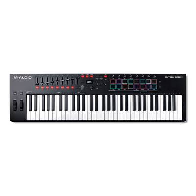 M-AUDIO Oxygen Pro 61 MIDIキーボードコントローラー 61鍵盤 エムオーディオ 