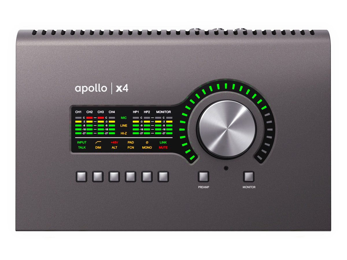 UNIVERSAL AUDIO Apollo x4 オーディオインターフェイス