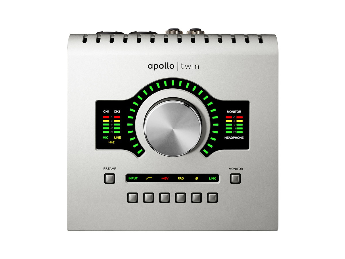 [製品登録2022/06/30迄にするとプラグインがもらえる!] UNIVERSAL AUDIO Apollo Twin USB Heritage Edition オーディオインターフェイス 【ユニバーサルオーディオ】