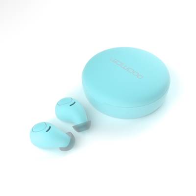 LEDWOOD SWEET MACARON (ブルー) 完全ワイヤレスイヤホン Bluetoothイヤホン 【レッドウッド LW-0003】