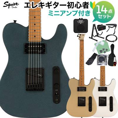 Squier by Fender Contemporary Telecaster RH Roasted Maple Fingerboard エレキギター初心者14点セット【ミニアンプ付き】 テレキャスター 【スクワイヤー / スクワイア】