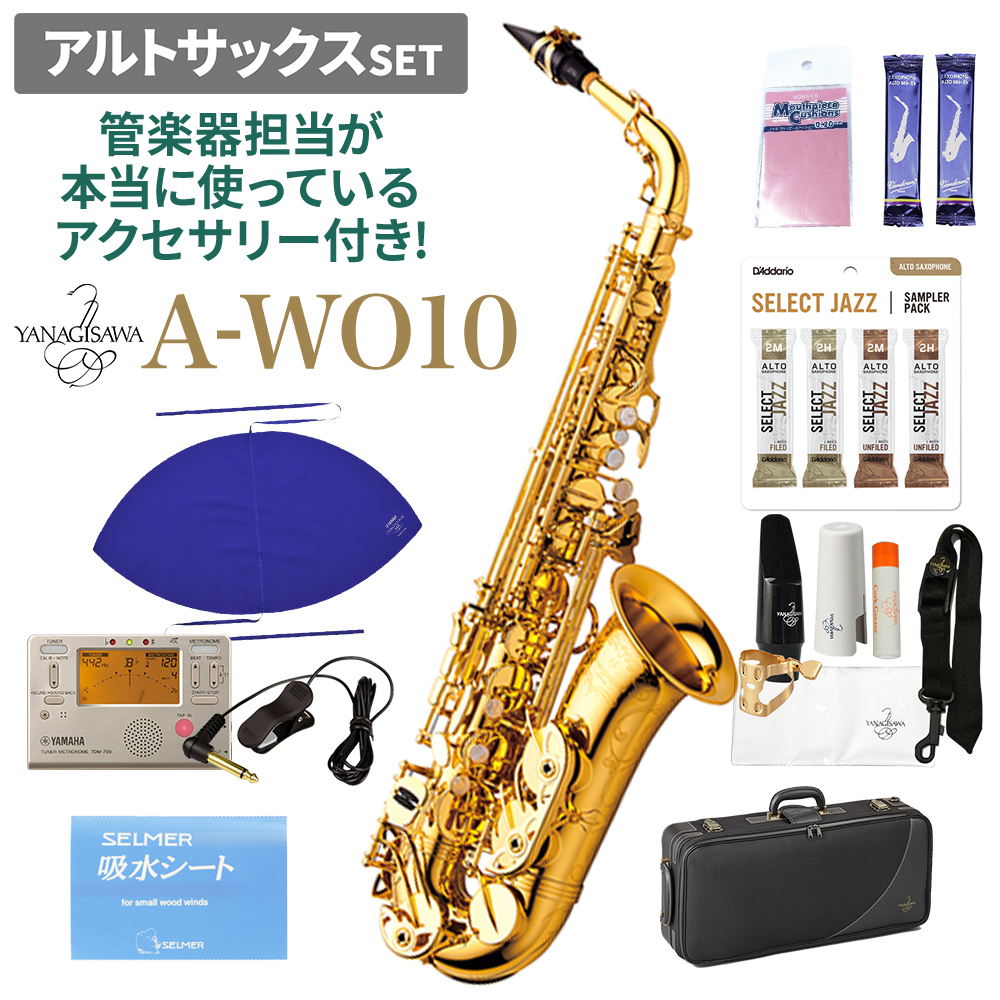 YANAGISAWA A-WO10 アルトサックスセット 【ヤナギサワ】【管楽器担当 ...