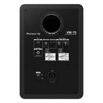 Pioneer DJ VM-70 (Black) 6.5インチ アクティブ モニタースピーカー 1