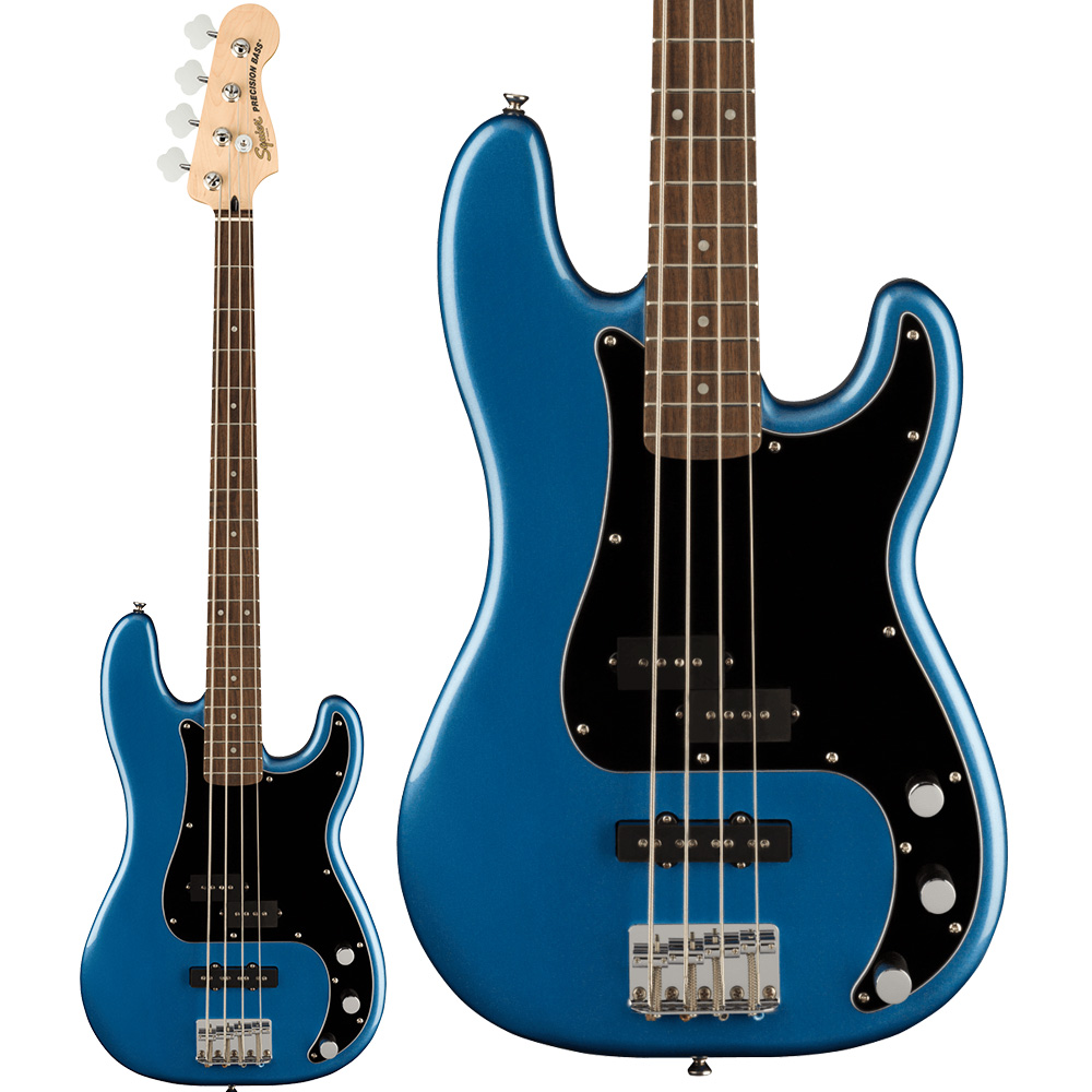 Squier by Fender Affinity Series Precision Bass PJ Laurel Fingerboard Black Pickguard Lake Placid Blue エレキベース プレシジョンベース 【スクワイヤー / スクワイア】