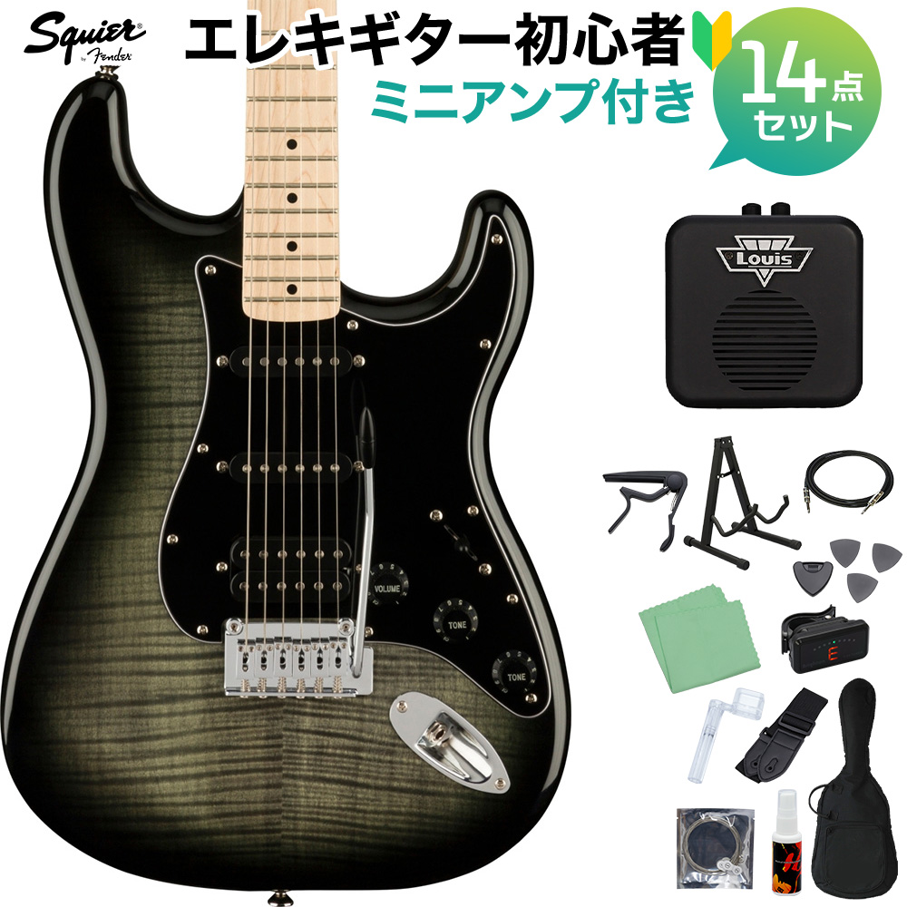 Squier by Fender Affinity Series Stratocaster FMT HSS Maple ...