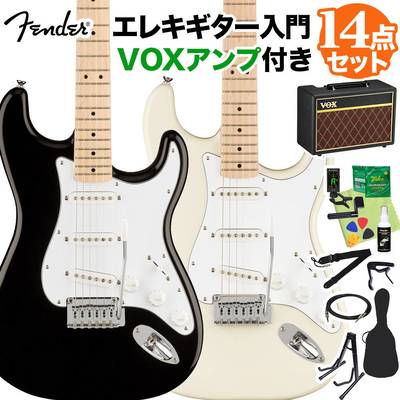 Squier by Fender Affinity Series Stratocaster エレキギター初心者14点セット【VOXアンプ付き】 ストラトキャスター スクワイヤー / スクワイア 