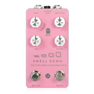 MATTOVERSE ELECTRONICS Swell Echo Laser Etched Pink エフェクター ディレイ マットバースエレクトロニクス 