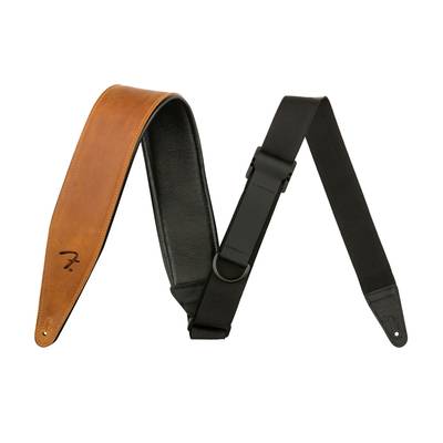Fender Right Height Leather Strap Cognac ギターストラップ 【 フェンダー 】