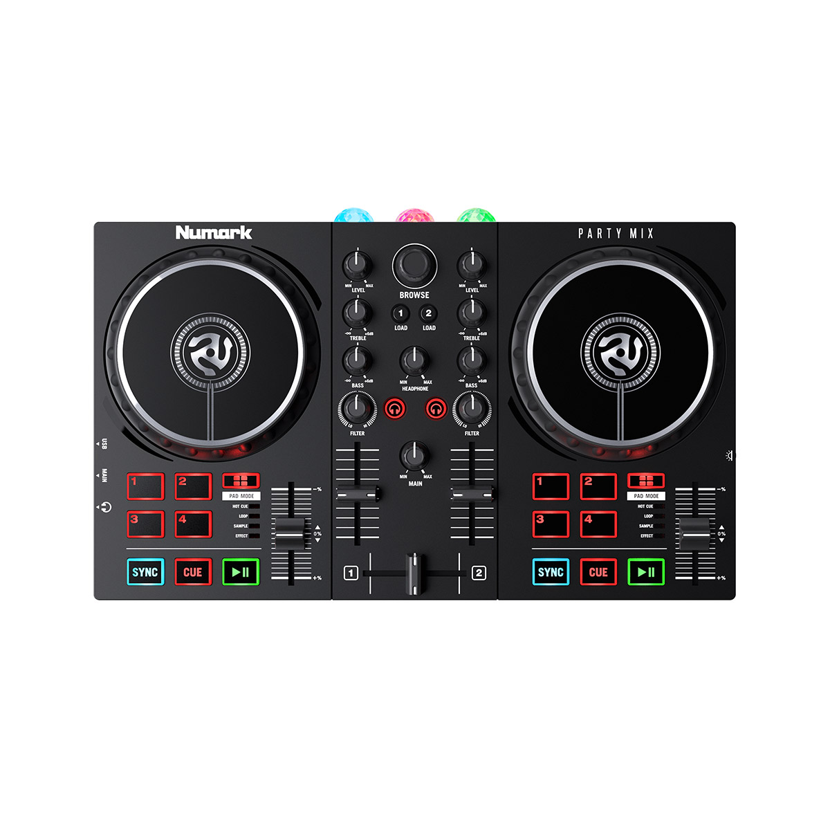 Numark  DJコントローラー Party Mix 2