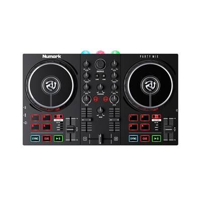 Numark Party Mix II DJコントローラ− LEDパーティライト搭載 