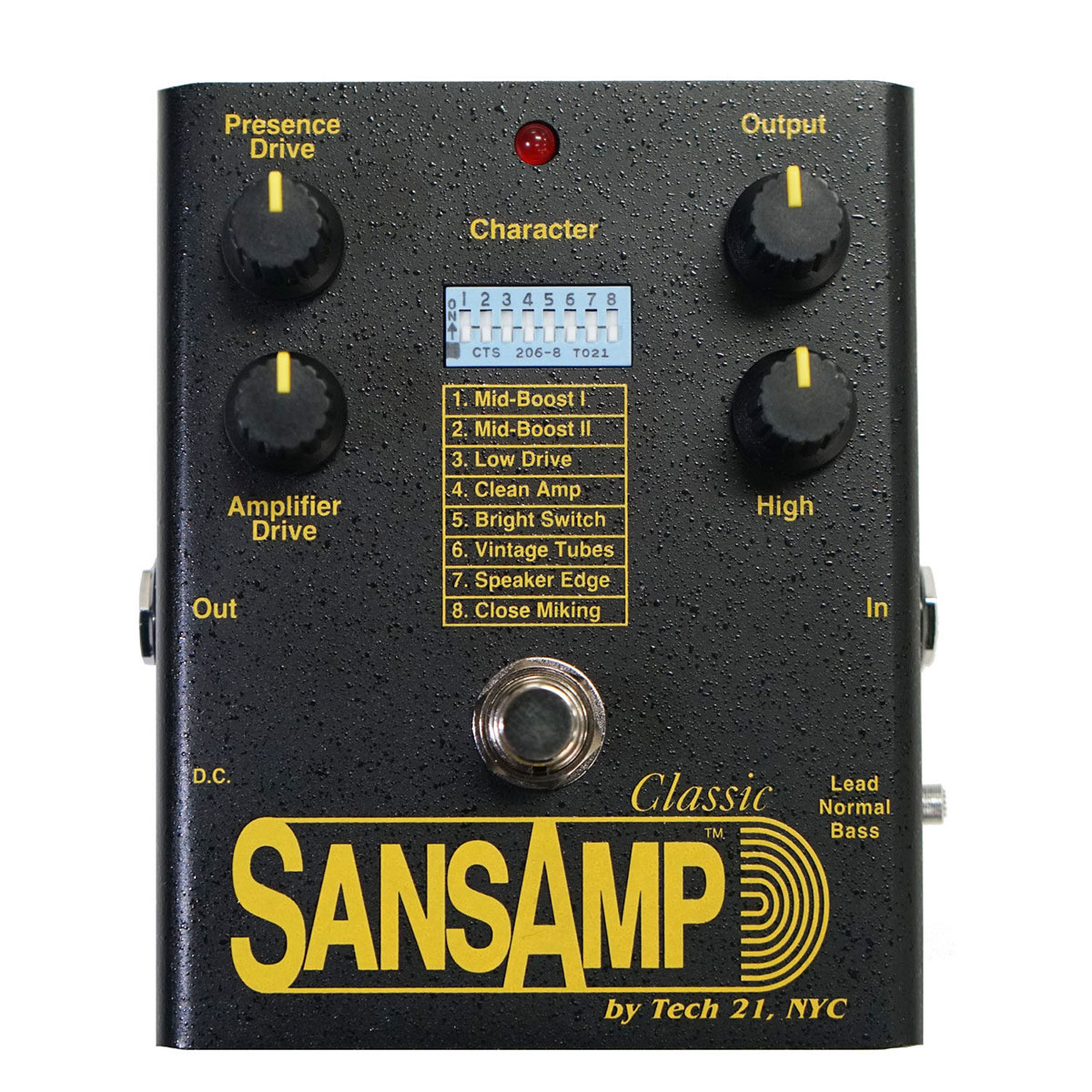 ギターTECH21 Sansamp サンズアンプ