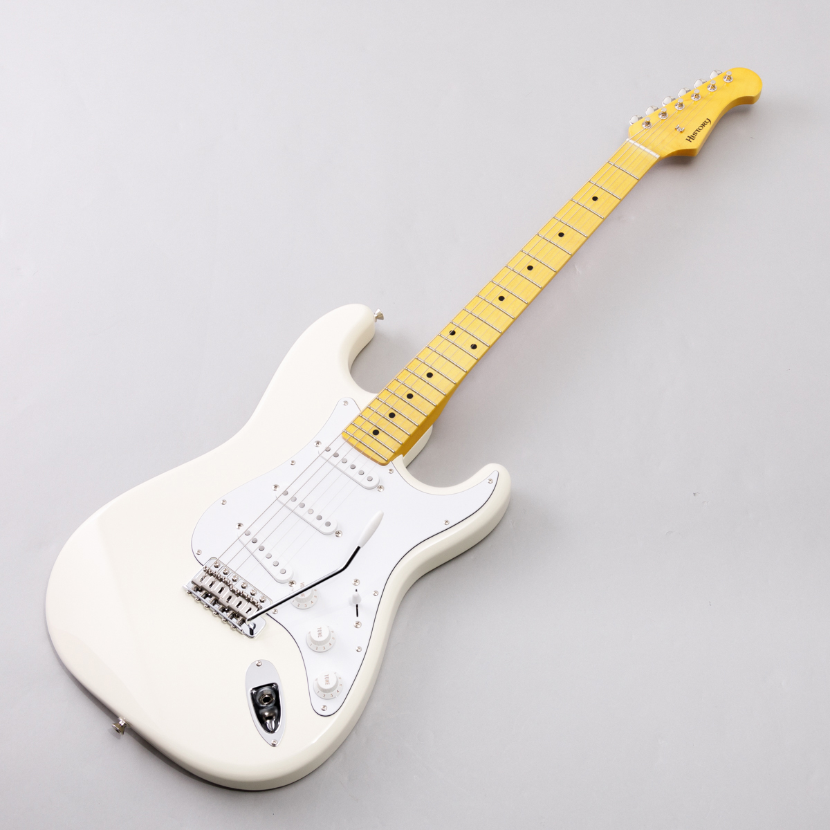 純国産ギター】 HISTORY HST/m-Standard VWH Vintage White 