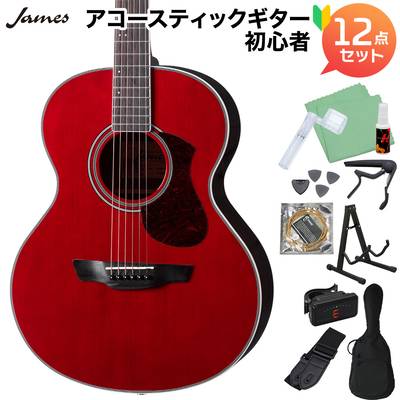 James J-300A TRD アコースティックギター初心者12点セット 【ジェームス】