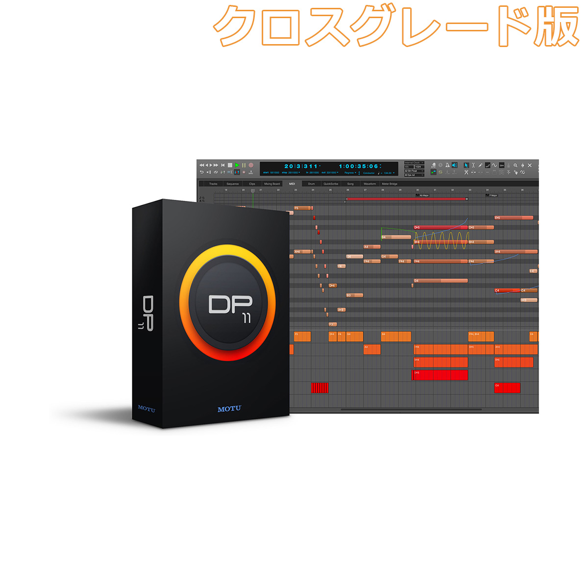 数量限定特価】 MOTU Digital Performer11 クロスグレード版 【 マークオブザユニコーン DP11 】  島村楽器オンラインストア