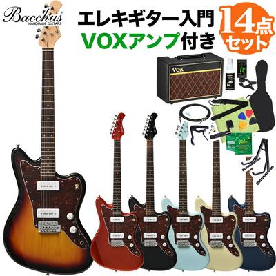 Bacchus BJM-1R エレキギター初心者14点セット 【VOXアンプ付き】 ユニバースシリーズ 【バッカス】