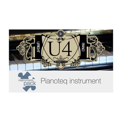 MODARTT U4 Upright Piano add-on for Pianoteq [Pianoteq 専用拡張音源] アップライトピアノ 【モダート】[メール納品 代引き不可]