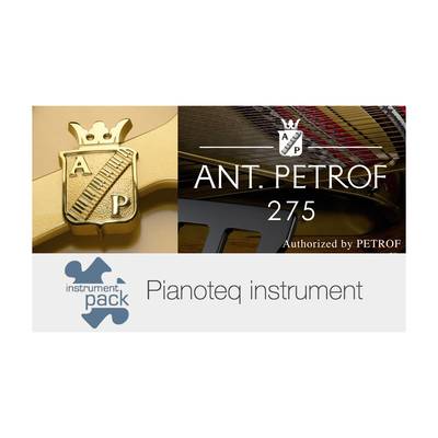MODARTT Ant. Petrof 275 grand piano add-on for pianoteq [Pianoteq 専用拡張音源] 【モダート】[メール納品 代引き不可]