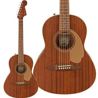 Fender Sonoran Mini All Mahogany アコースティックギター ミニギター トラベルギター オールマホガニー ギグバッグ付属 フェンダー California シリーズ