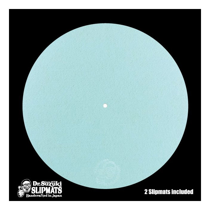 Dr.SUZUKI Slipmats / Mix Edition (Light Blue) 2枚入 スリップマット 【ドクター鈴木 DSS-LB001】