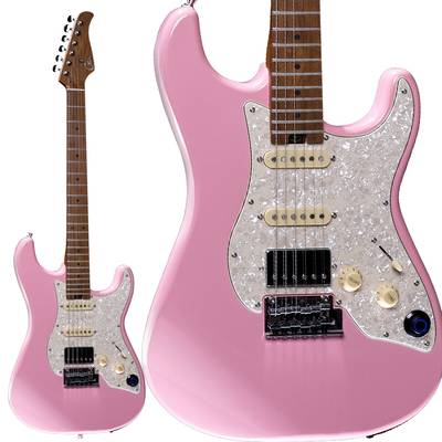 MOOER GTRS S801 Pink エレキギター ローステッドメイプル指板 