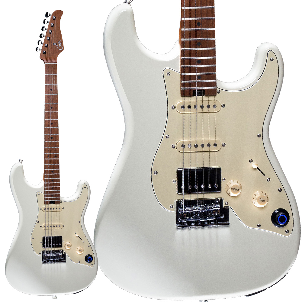 MOOER GTRS S801 White エレキギター ローステッドメイプル指板 【ムーア】