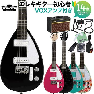 VOX MK3 MINI エレキギター初心者14点セット 【VOXアンプ付き】 ミニギター トラベルギター ショートスケール ティアドロップ型 ボックス 