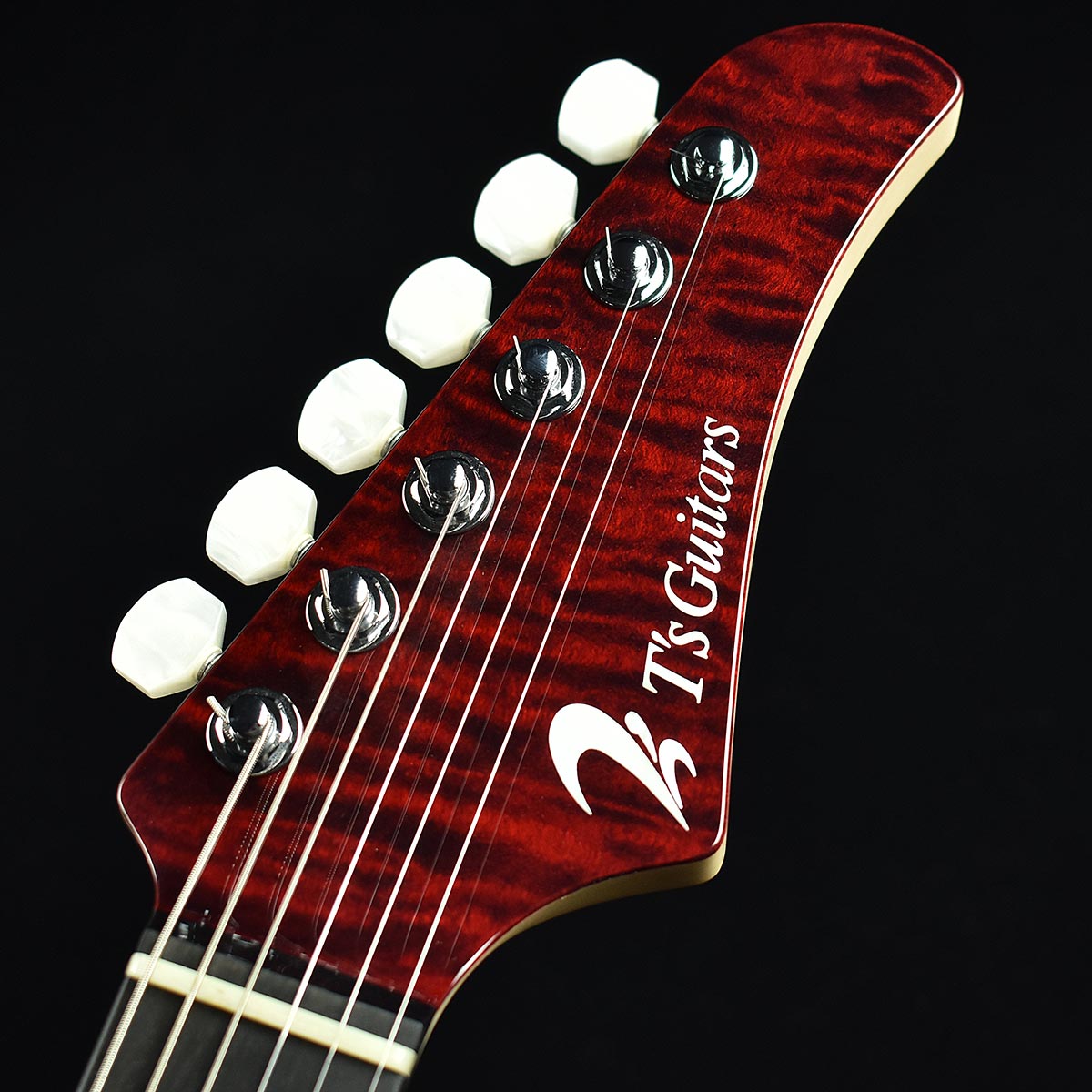 旧価格】 T's Guitars DST-Pro22 Quilt Top Black Cherry S/N：032375 