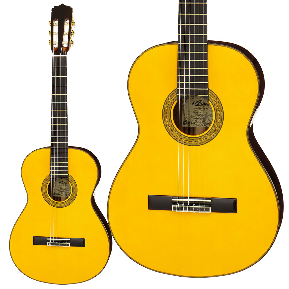 ARIA 303SC クラシックギター 640mm ソフトケース付き 松単板／ローズ ...