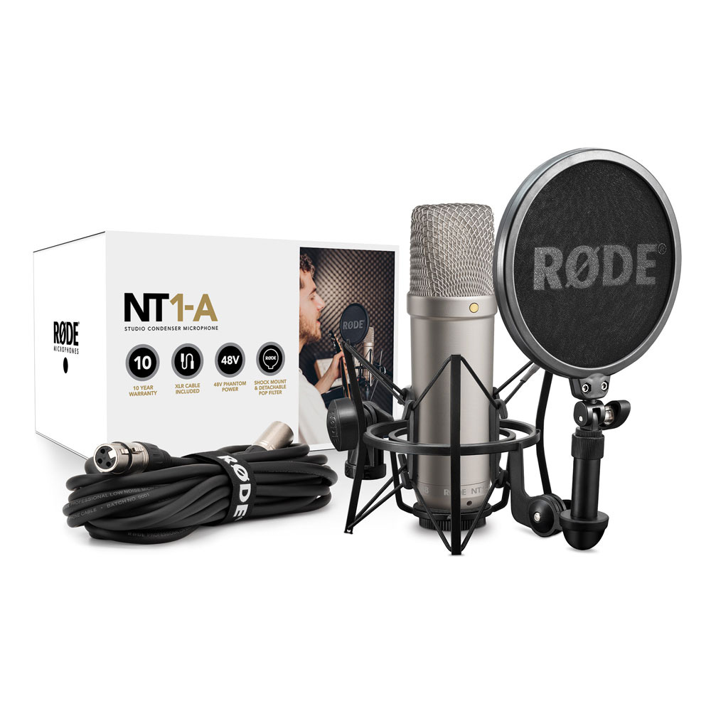 RODE NT1-A ほぼ新品 美品!! - レコーディング/PA機器