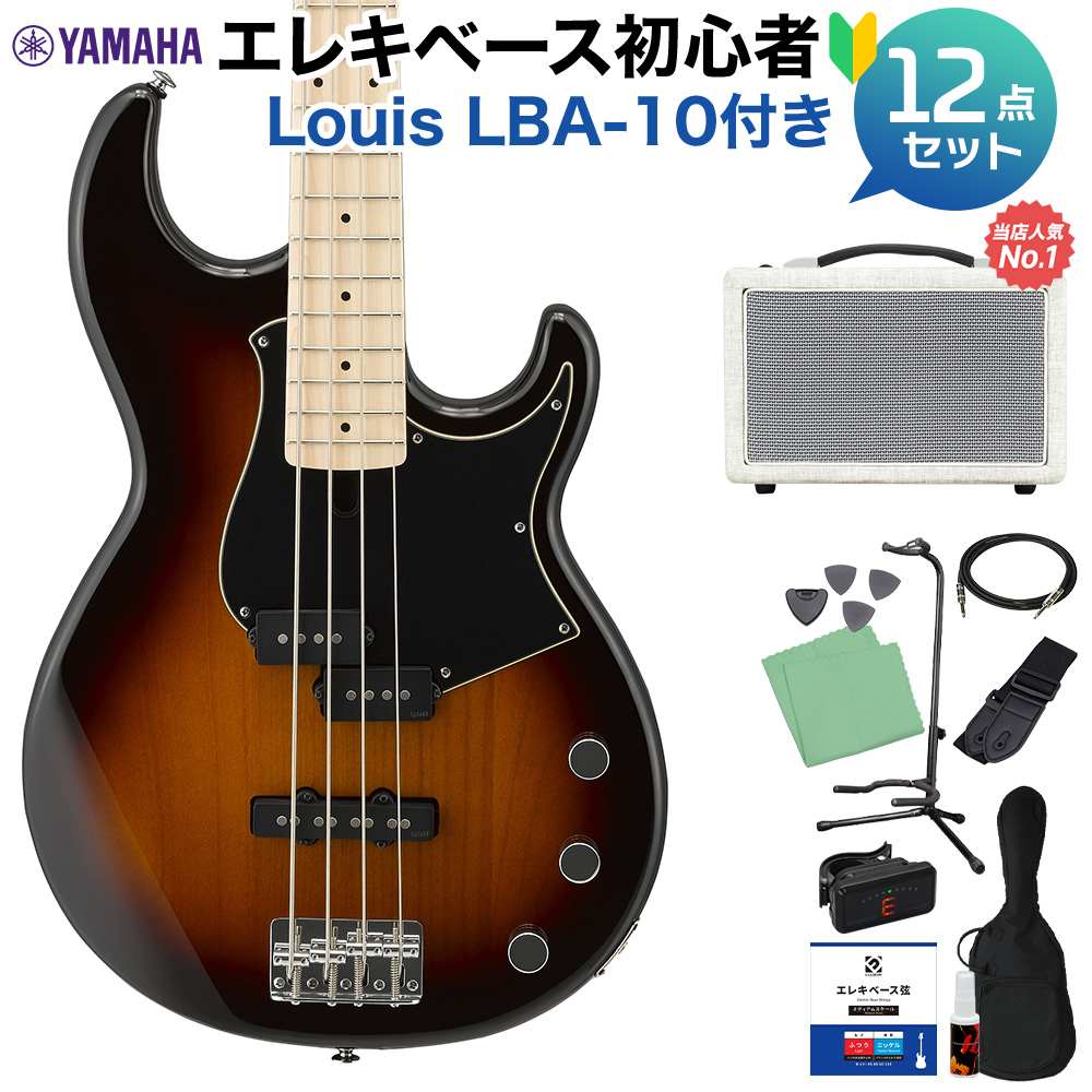 YAMAHA BB434M TBS ベース 初心者12点セット 【島村楽器で一番売れてる