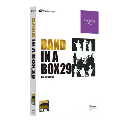 PGmusic Band in a Box 29 for Win EverythingPAK 【PGミュージック】