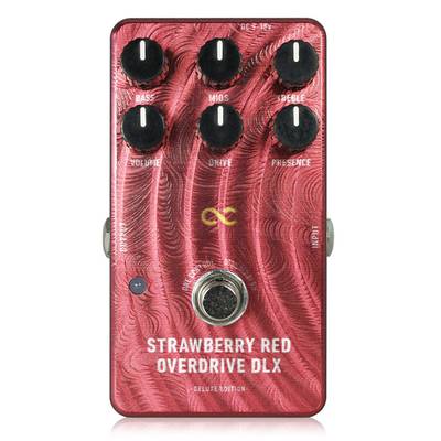 One Control STRAWBERRY RED OVERDRIVE DLX コンパクトエフェクター オーバードライブ ワンコントロール 