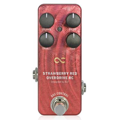 One Control STRAWBERRY RED OVERDRIVE RC コンパクト